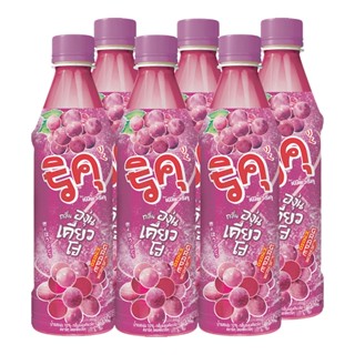 Grape350 ขวดน้ำผักและน้ำผลไม้RikuKyoho มล.แพ็ค6 น้ำผลไม้กลิ่นองุ่นเคียวโฮริคุริคุ350 350Grapemlx6