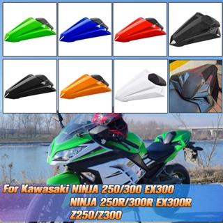 Ljbkoall Allotmark ผ้าคลุมเบาะหลังรถจักรยานยนต์ สําหรับ Kawasaki Ninja 300 250 R EX300R Z250 EX300 Z300 2013 2014 2015 2016 2017 2018 2019