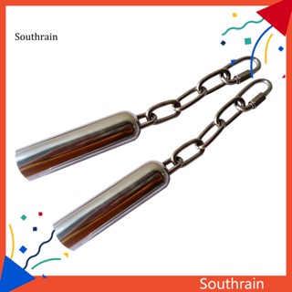 Southrain นกแก้ว กระดิ่ง สเตนเลส นกแก้ว ชิงช้า ชิงช้า กรงนก โซ่แขวน ของเล่น