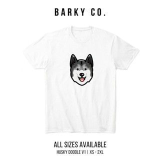 Husky Doodle Style Version 1 | Husky Lover Shirt_04