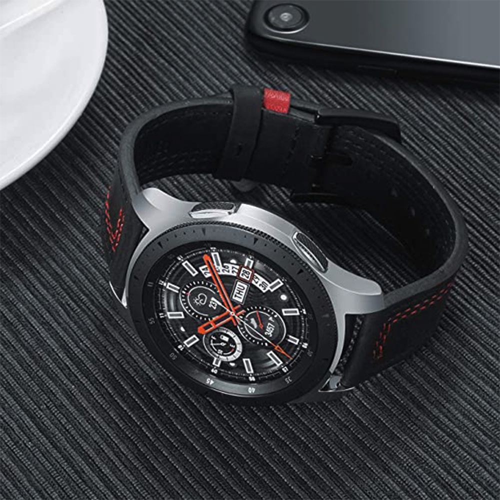 สายนาฬิกาข้อมือหนัง 20 มม. 22 มม. สําหรับ TicWatch Pro3 Ultra GPS Smartwatch Strap for TicWatch Pro 