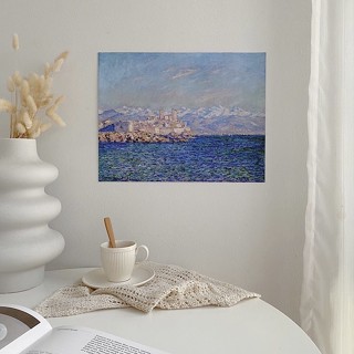 Poster - Claude Monet : Antibes, Afternoon Effect 1888