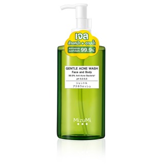 วอช มิซึมิ แอคเน่ เจนเทิล 200มล.ผลิตภัณฑ์ดูแลผิวหน้าMIZUMI GENTLE ACNE WASH200ML