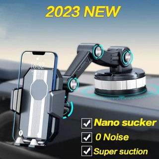 Car Phone Holder Bracket Suction Cup Type Adjustable 360° Rotating Instrument Panel Anti Shaking Fixed Shockproof