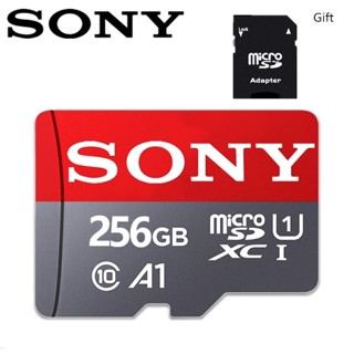 Sony การ์ดหน่วยความจํา 32GB 64GB 128GB 256GB 512GB 1TB Micro SDXC C10 U1 Micro SD Card ความเร็วในการอ่าน 100MB/s