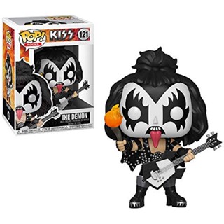 ฟิกเกอร์ Funko Pop 121 Rocks: Kiss - The Demon ของเล่นสําหรับเด็ก