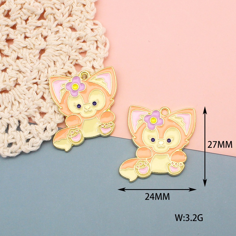 เครื่องประดับ จี้สร้อยคอ ต่างหู สร้อยคอ แฮนด์เมด DIY 2 ชิ้น ต่อล็อต ---007 - รูปที่ 3