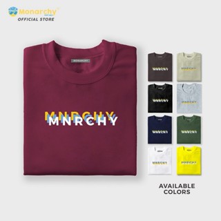 ♙Monarchy Official Logo Tee VOL.2 in 3 Colors: Yellow Gray and Sky Blue |Tee for Men and Women