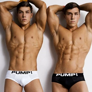 Pump กางเกงชั้นใน กางเกงบ็อกเซอร์ ระบายอากาศ เซ็กซี่ แห้งเร็ว สําหรับผู้ชาย