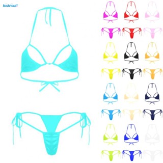 【HODRD】Bikini Set Swimwear Three-point Style 2 Piece Beach Wear Suit Underwear【Fashion】