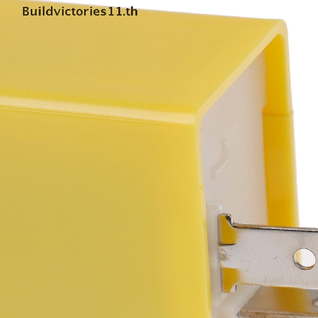 Buildvictories11 รีเลย์สัญญาณไฟเลี้ยว LED 12V 2 Pin ปรับได้ TH