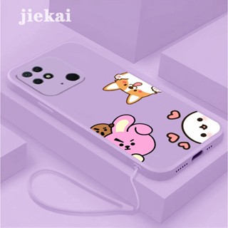 เคสโทรศัพท์มือถือ ซิลิโคน กันกระแทก ลายน่ารัก สําหรับ Redmi 10C