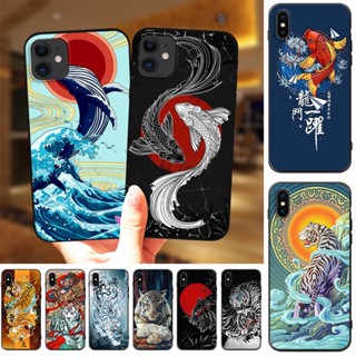 เคสโทรศัพท์ซิลิโคน ลายการ์ตูนปลา เสือ สําหรับ xiaomi mi 9t 10t 10tpro 11t 11tpro