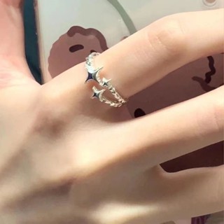 Star Ring Original Design of Female Minority Adjustable Opening Star Ring Cool Wind Gift for Girlfriend