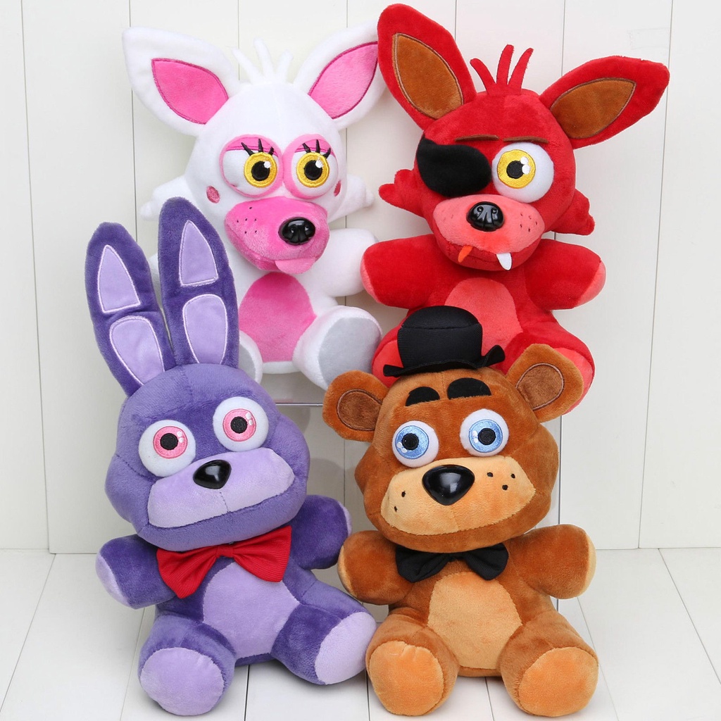 ตุ๊กตาหมี FNAF Five Nights at Freddy ของเล่นสําหรับเด็ก 4 ชิ้น