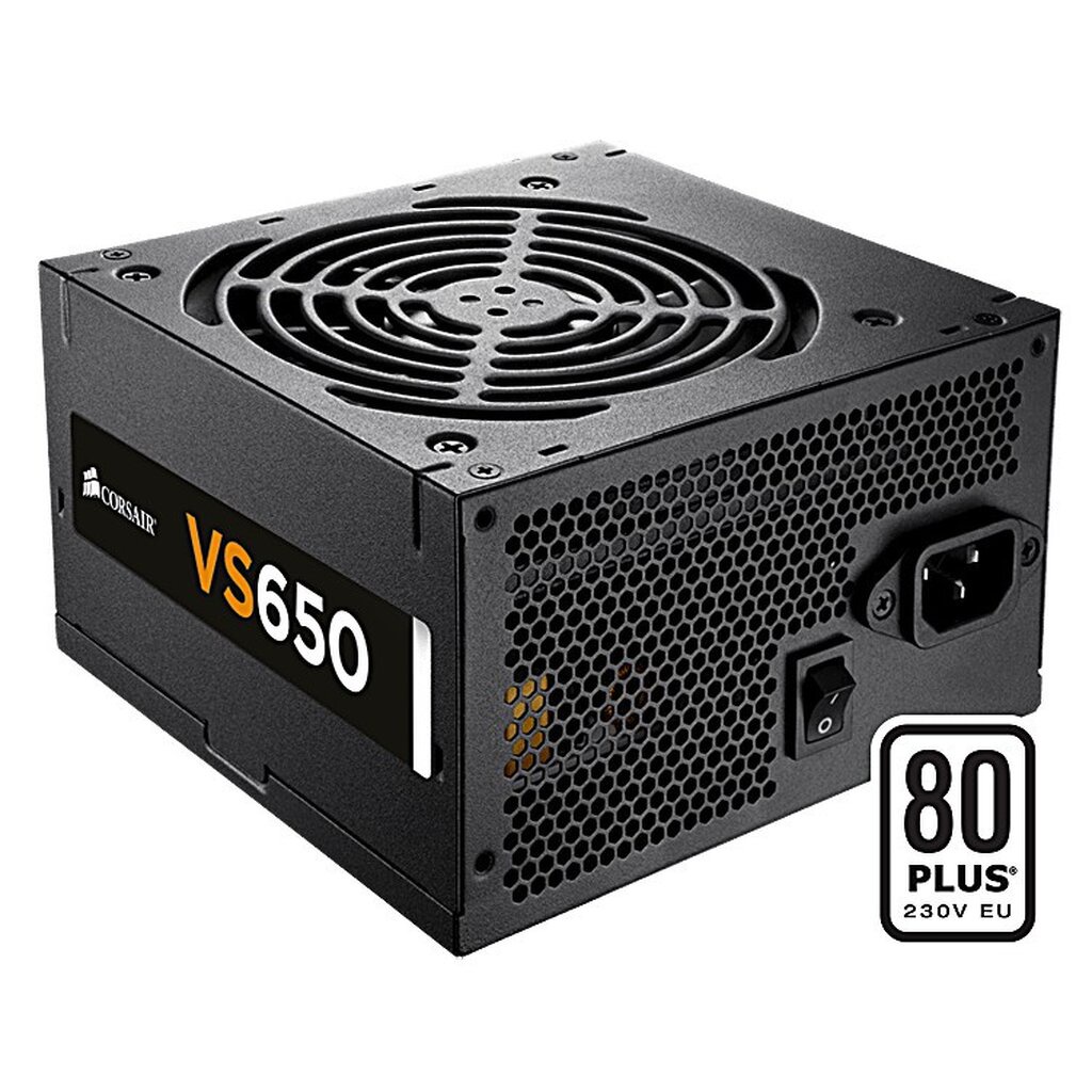 ⚡️กรุงเทพฯด่วน1ชั่วโมง⚡️ CORSAIR VS650 650W POWER SUPPLY อุปกรณ์จ่ายไฟ 80+ การรับประกัน 3 YEARS