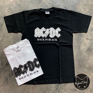 เสื้อยืดผู้ชาย AC007 เสื้อวงร็อค ACDC เอซีดีซี เสื้อวง เสื้อยืดเอซีดีซี เสื้อวินเทจ S-5XL