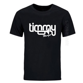 เสื้อยืดคอกลม ผ้าฝ้าย พิมพ์ลาย LYZH DJ TIMMY TRUMPET สําหรับผู้ชาย และผู้หญิง