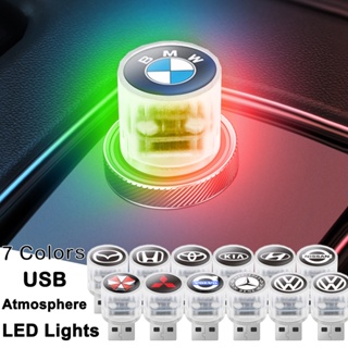 1pc โคมไฟ LED USB ขนาดเล็ก แบบพกพา สําหรับตกแต่งภายในรถยนต์ ปาร์ตี้