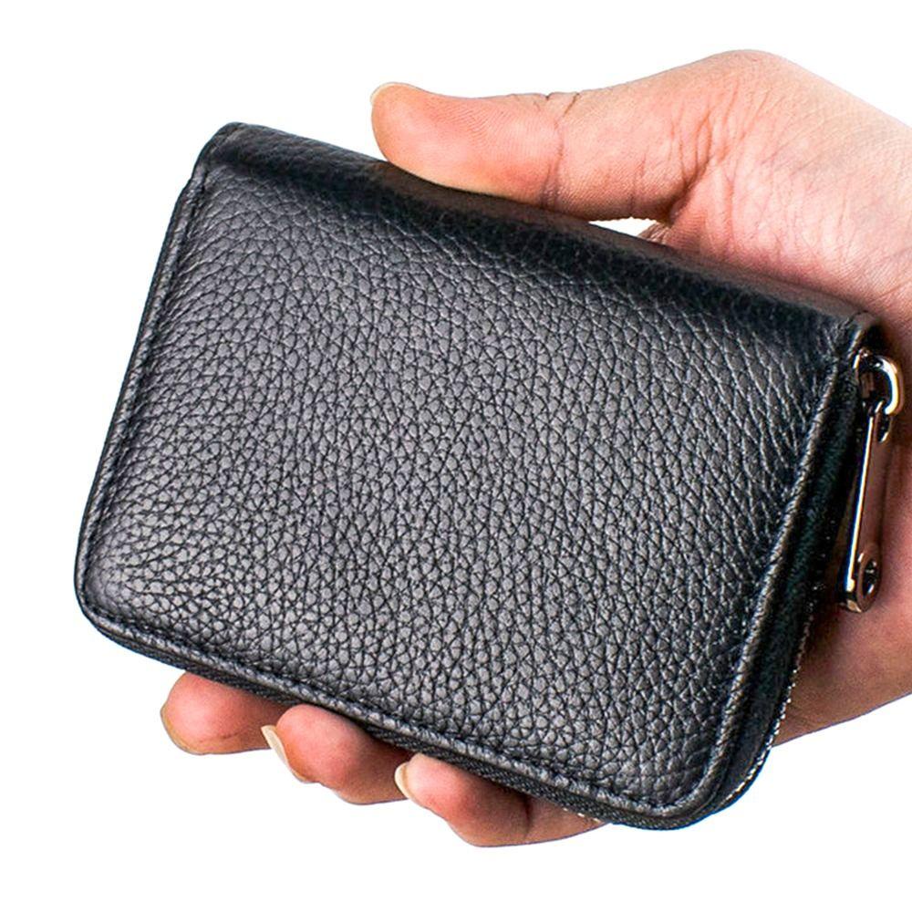 HOBBYIN กระเป๋าใส่บัตรเครดิตแฟชั่น มีซิป 20 ช่อง - รูปที่ 3