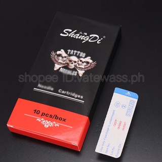 【Available】ตลับหมึกสักถาวร Shangdi 1RL 3RL 5RL 5F 7F 10 ชิ้น