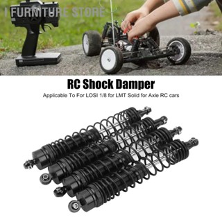 I Furniture store 4PCS RC โช้คอัพหน้าและหลังอลูมิเนียมอัลลอยด์ Shock Damper Set สำหรับ LOSI 1/8