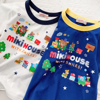 เสื้อยืดแขนสั้น แบบบาง สไตล์ญี่ปุ่น แฟชั่นฤดูร้อน สําหรับเด็…