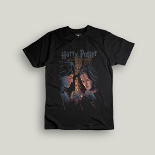 เสื้อยืด พิมพ์ลายภาพยนตร์ Harry Potter and the Prisoner of Azkaban สีดํา_12