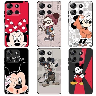 เคส Infinix Smart 7 X6515 Case การ์ตูน Mickey Minnie Soft TPU เคสซิลิโคน โทรศัพท์มือถือ เคส