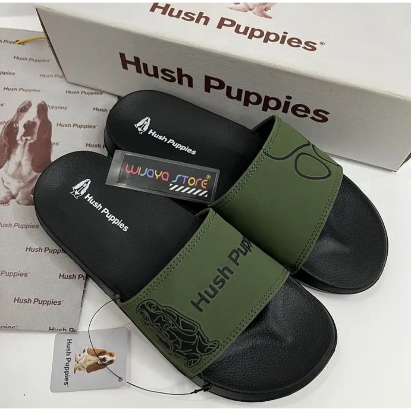 Hush Puppies รองเท้าแตะ แบบสไลด์ สําหรับผู้ชาย และผู้หญิง Hush Puppies รองเท้าแตะแบบสวม สําหรับผู้ชาย และผู้หญิง เด็กชายและเด็กหญิง