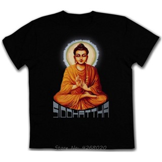 Siddh Attha Gotama Vintage T-Shirt - Budd Hism India Govinda Buddha Siddhartha New Fashion Brand Fashion Graphic s _04