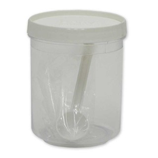 ไพโอเนียร์ พร้อมช้อน ทรงสูง โหลกลมฝาเกลียวกลาง แพ็ค2 ใบPlasticBottle 1100ml. x2 Pcs