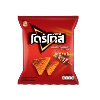 โดริโทสกลิ่นสไปซี่บาร์บีคิว DORITOS 50 กรัมSPICY BBQ 50G.