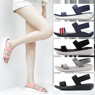 Crocs ของแท้ พร้อมส่ง 2020 รองเท้าแตะ สําหรับผู้หญิง [205106]