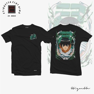 [S-5XL]#ถูกสุด พร้อมส่ง Anime Shirt - ETQTCo. - Naruto - Rock Lee