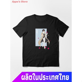 Appes Store COD BSD Bungou Stray Dogs Osamu Dazai From Bungo Stray Dogs Essential T-Shirt เสื้อยืดพิมพ์ลาย เสื้อยื_09