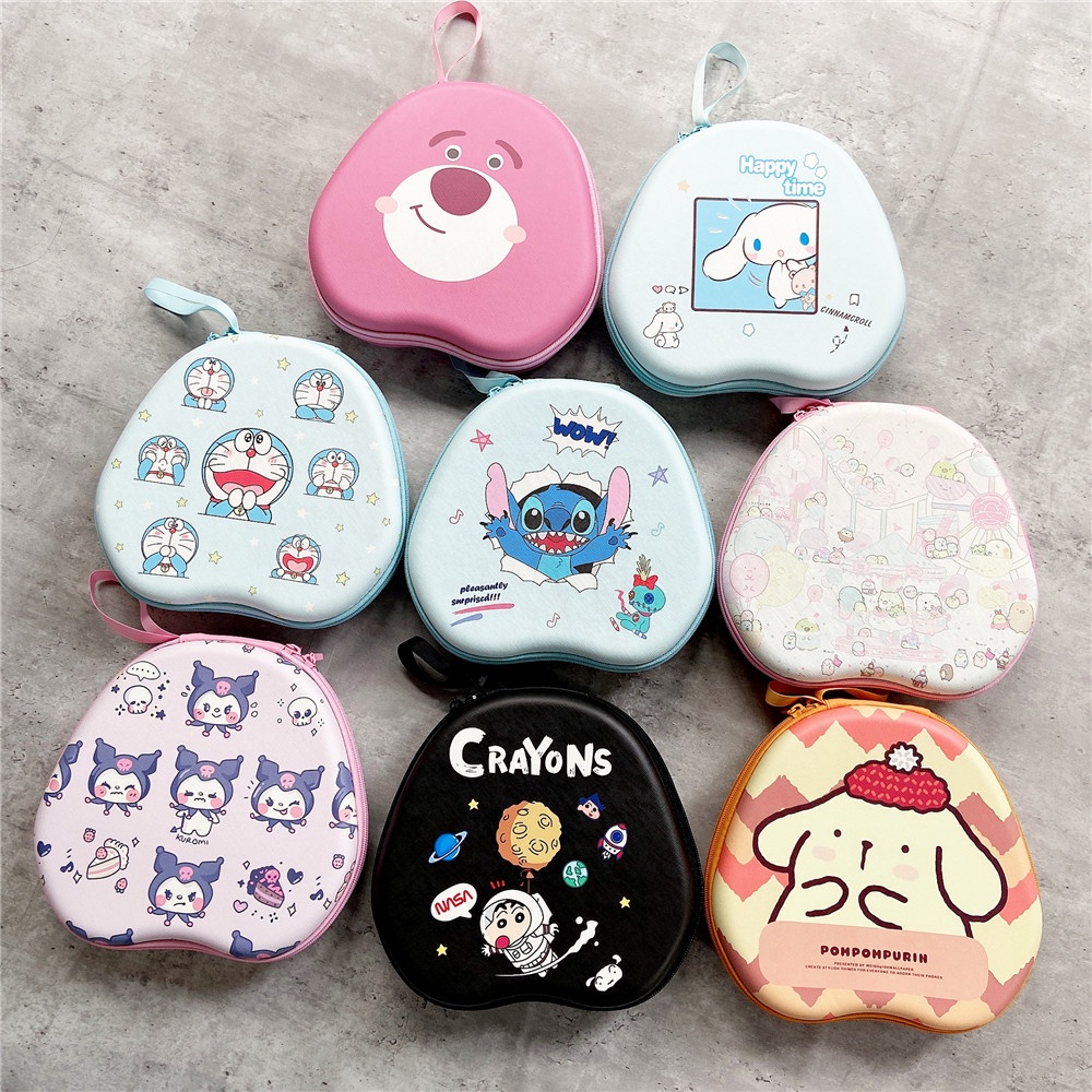 【rising Star】กระเป๋าถือ กันฝุ่น ลาย Winnie The Pooh & Pikachu สําหรับ Airpods Max