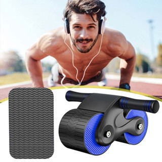 Anti Slip Abdominal Wheel Automatic Rebound Fitness AB Roller Training Equipment