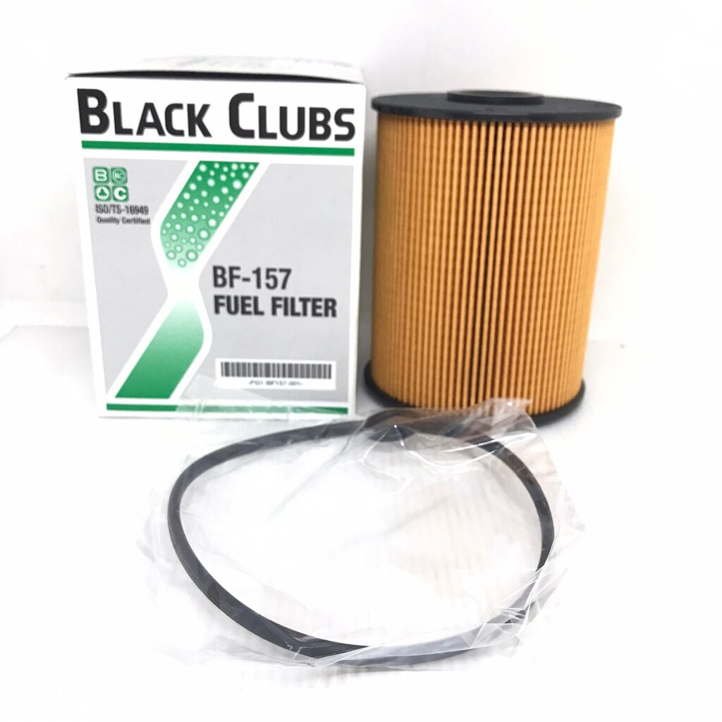 กรองโซล่า / กรองดักน้ำ HINO JO8E COMMONRAIL / FC9J ยี่ห้อ BLACK CLUB เบอร์ BF157 / BF-157 / S2340-11