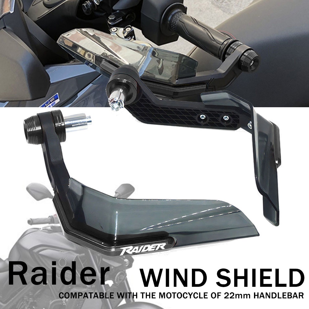 การ์ดแฮนด์มือจับ ป้องกันลม สําหรับรถจักรยานยนต์ Suzuki Raider R150 Fi Carb Raider J Crossover