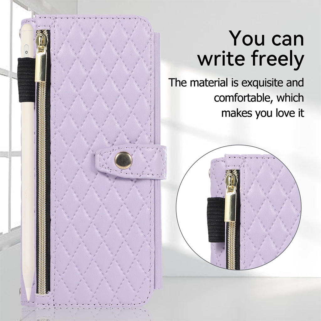 เคสโทรศัพท์ กระเป๋าใส่บัตร เคสโทรศัพท์พับได้ เคสโทรศัพท์มือถือหนัง ฝาพับ พร้อมช่องใส่บัตร และสายคล้อง สําหรับ Samsung Galaxy Z Fold3 Z Fold4 Fold5 Fold6 Fold 6 Z Fold 3 Fold 4 Fold 5 Case ราคา ถูกที่สุด ดีลบีเคเค แกลเลอรีภาพที่ 9