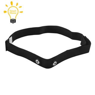 สายรัดหน้าอก สําหรับ Polar Wahoo Garmin สําหรับการตรวจสอบอัตราการเต้นของหัวใจ แบบไร้สาย สีดํา