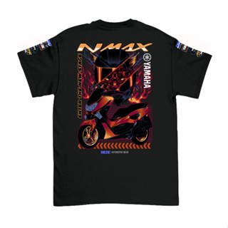 เสื้อยืด พิมพ์ลายยานยนต์ Sakazuki YAMAHA NMAX N MAX สําหรับเด็ก