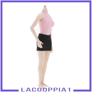 [Lacooppia1] ชุดเสื้อแขนกุด กระโปรงสั้น 1/6 สําหรับฟิกเกอร์ 12 นิ้ว 1:6 A