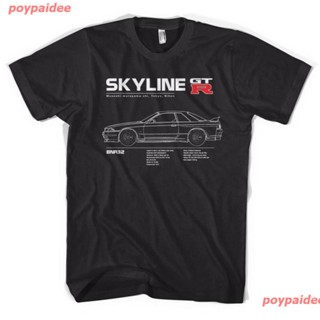 poypaidee 2021 Godzilla R32 Gtr Men T-Shirt Cars R34 Gtr Skyline Import Jdm Nissan Japan Plus Size Classic Sportwea_02