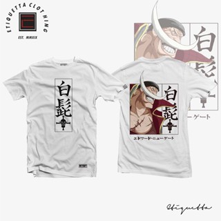  ใหม่เอี่ยมอนิเมะAnime Shirt - ETQT - One Piece - White Beard