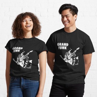 เสื้อยืดผ้าคอตตอน เสื้อยืดผ้าฝ้าย เสื้อไม่ต้องรีด เสื้อยืดถูกๆ GFR Best rock band Classic T-Shirt 821506247736516608