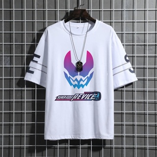  Hot Sale Kamen Rider Revice เสื้อยืดแขนสั้นผู้ชายครึ่งแขนอะนิเมะรอบ Levis ซีลเสื้อผ้านักเรียน bottoming เสื้อ_02