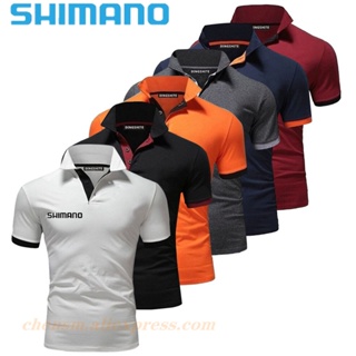 Shimano เสื้อยืดแขนสั้นลําลอง ระบายอากาศได้ดี แบบแห้งเร็ว เหมาะกับฤดูร้อน สําหรับผู้ชาย