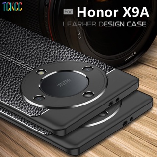 เคสโทรศัพท์มือถือหนัง ผิวด้าน กันกระแทก ป้องกันกล้อง แฟชั่น สําหรับ Honor X9A X90 X7 X8 X30I X40 9I Honor 80 70 60 50 30 Pro SE